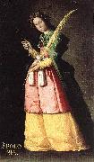 Francisco de Zurbaran Saint Apollonia oil painting artist